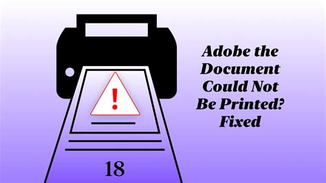 The document could not be printed .